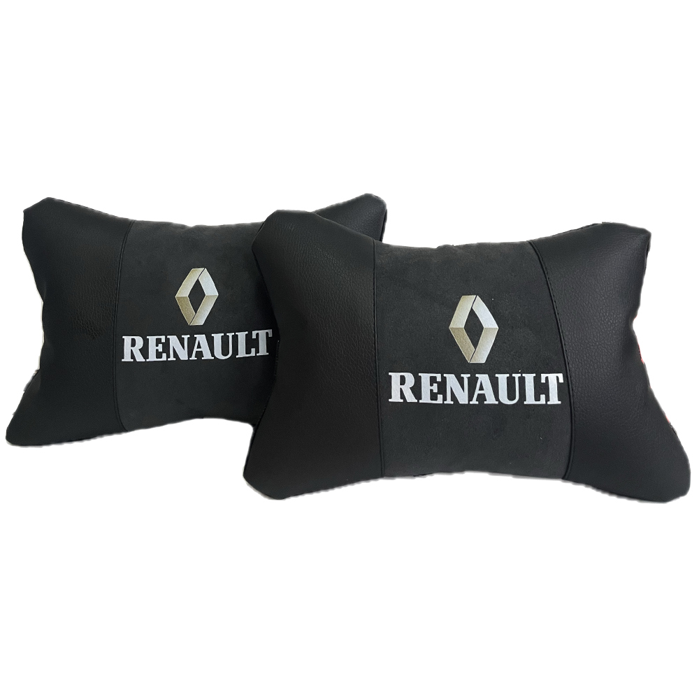 Луксозни авто възглавнички кожа и алкантара - Renault